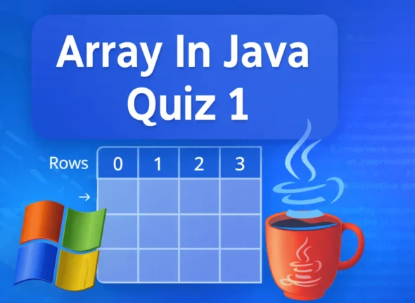Array In Java Quiz 1
